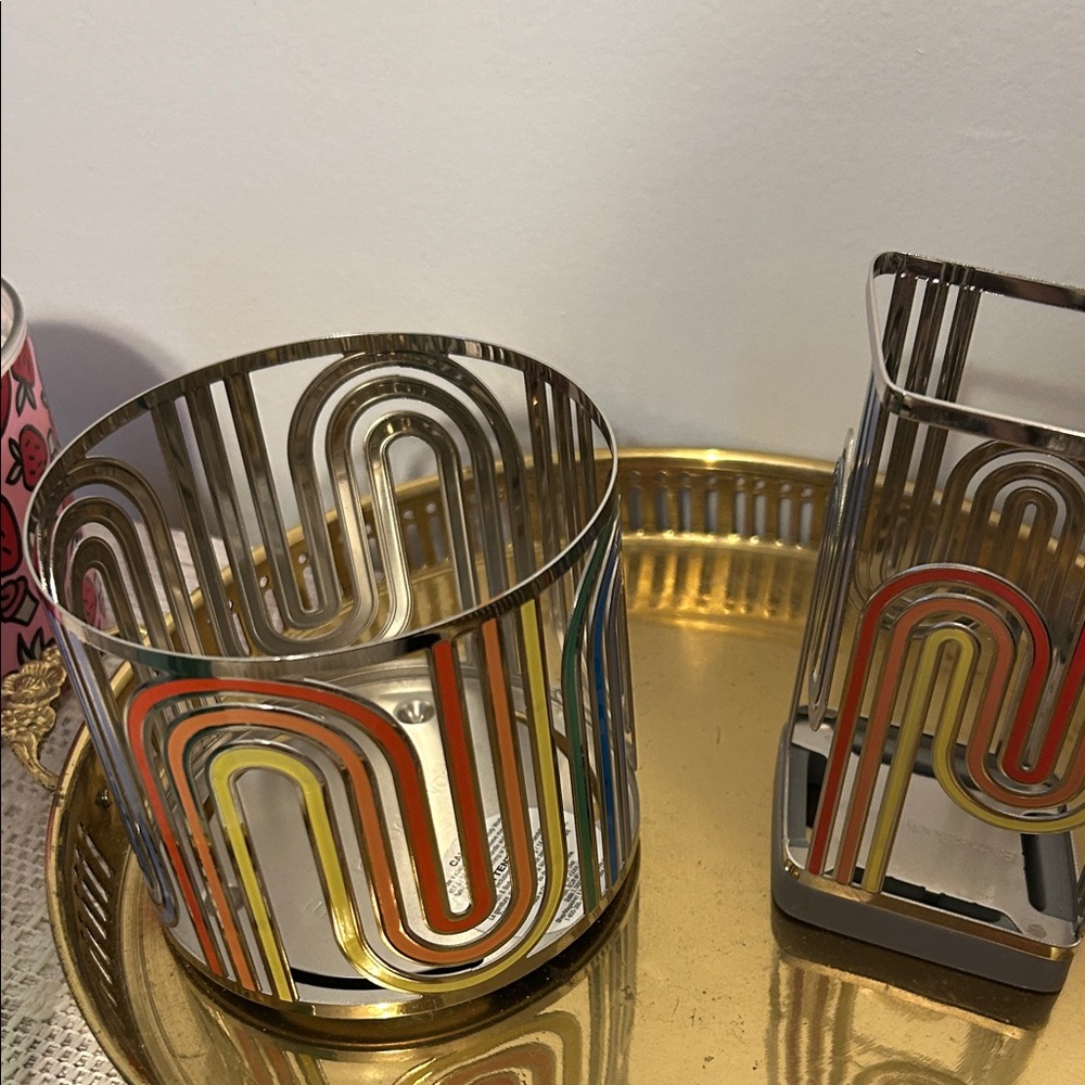Bath & body works candle and soap holders